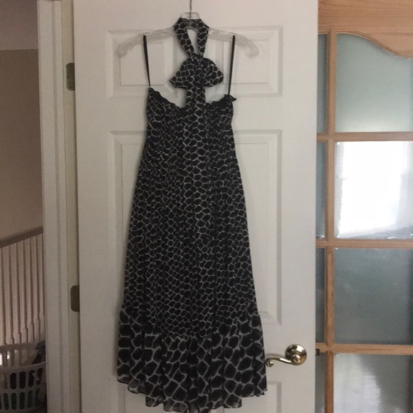 White House Black Market Dresses & Skirts - Strapless sundress and scarf